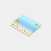 Sunshine Post-Itノートの夏の日 ポストイット (アングル)
