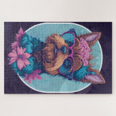 Sunshine Pup in Spectacular Shades ジグソーパズル (横)