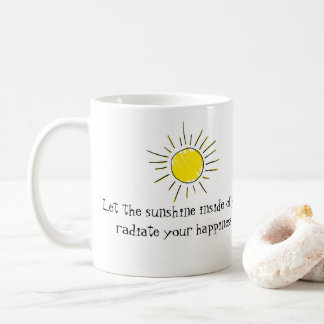 Sunshine quote mug コーヒーマグカップ