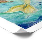 Sunshine Sea Mermaidのポスターby Renee Lavoie ポスター (角)