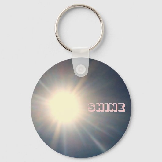 SUNSHINE, "SHINE "キーチェーン キーホルダー (正面)