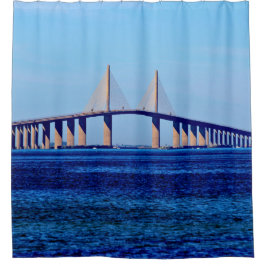 Sunshine Skyway Bridge シャワーカーテン