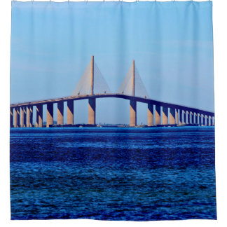 Sunshine Skyway Bridge シャワーカーテン