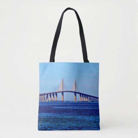 Sunshine Skyway Bridge トートバッグ (正面)