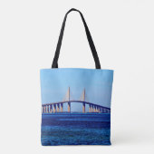 Sunshine Skyway Bridge トートバッグ (裏面)