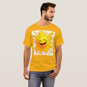Sunshine Smiles: Bursting Joy Tシャツ (正面フル)