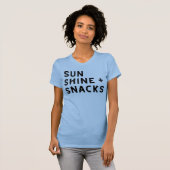 SUNSHINE + SNACKS レディースTシャツ Tシャツ (正面フル)