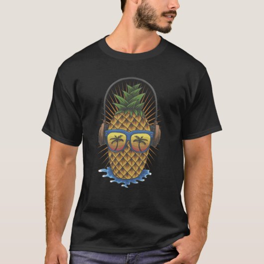Sunshine Summer Palm Trees Beach Vibes Tropical pi Tシャツ (正面)