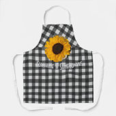 Sunshine & Sunflowers Apron エプロン (正面)