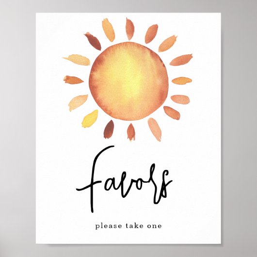 Sunshine Thank you / Favors  Poster ポスター (正面)