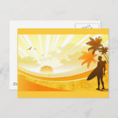 sunshine_widescreen_vector-1920x1200 ポストカード (正面/裏面)