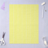 Sunshine Yellow and White Striped 薄葉紙 (クラフト)