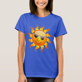Sunshine yellow blue tシャツ