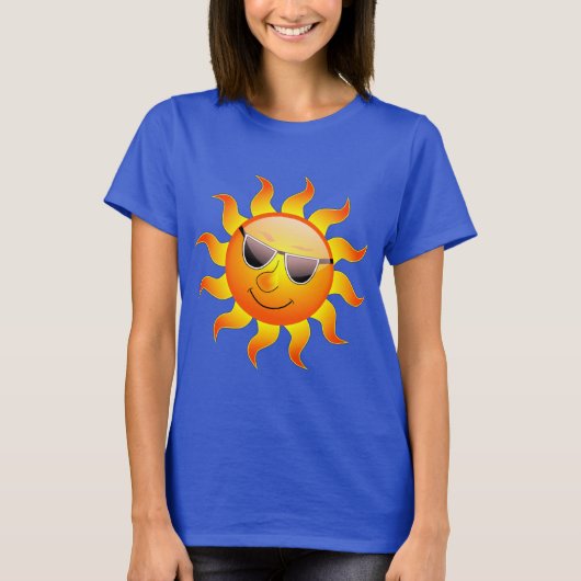 Sunshine yellow blue tシャツ (正面)