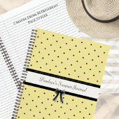 Sunshine Yellow Chic Summer Vacation Journal ノートブック