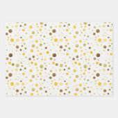 Sunshine Yellow Sunflowers Wrapping Paper Sheets ラッピングペーパーシート (正面3)