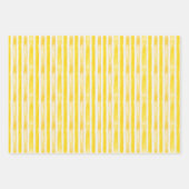 Sunshine Yellow Sunflowers Wrapping Paper Sheets ラッピングペーパーシート (正面2)