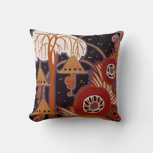 Sunshinedazzleのアールデコのデザイン#4 クッション (正面)