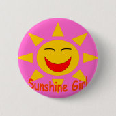 SunshineGal 缶バッジ (正面)