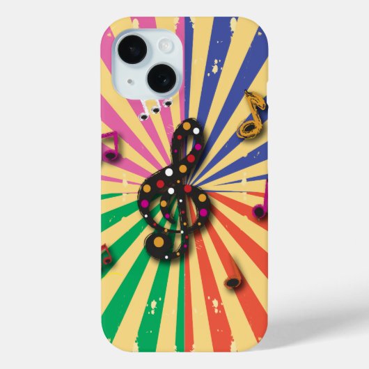 Sunsplashの背景に関する楽譜 Case-Mate iPhoneケース (裏面)