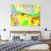 Sunspot Abstraction キャンバスプリント (インサイチュ (寝室))