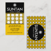 SUNTAN hexaスタンプ・カード ロイヤリティカード (正面/裏面)