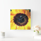 SUNTIME スクエア壁時計 (ホーム)