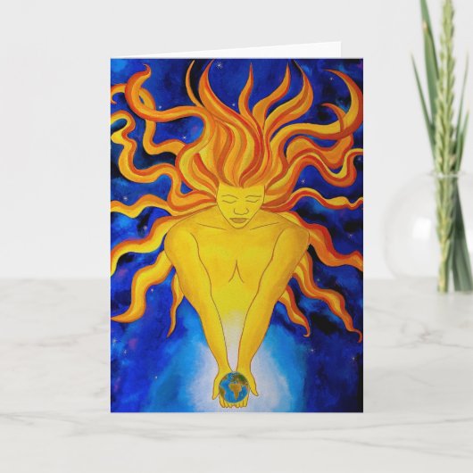 Sunworldの挨拶状 カード (正面)