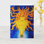 Sunworldの挨拶状 カード (黄色い花)