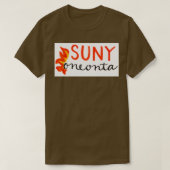 SUNYオネオンタ Tシャツ (デザイン正面)