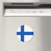 Suomen Lippu – フィンランド国旗 マグネット (インサイチュ (食洗機))