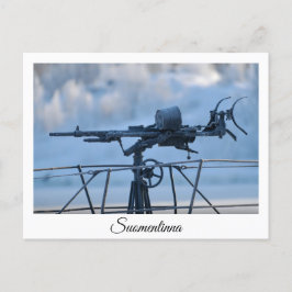 SuomenlinnaポストカードのVesikko潜水艦 ポストカード