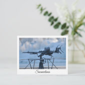 SuomenlinnaポストカードのVesikko潜水艦 ポストカード (スタンド正面)