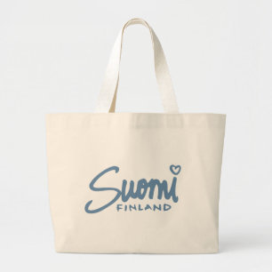Suomiフィンランド4 ラージトートバッグ