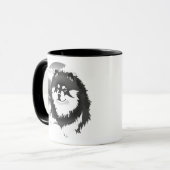 SUOMI – フィンランド産ラプンド11オンスのマグカップ マグカップ (正面左)