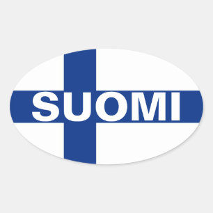 Suomi (フィンランド) 楕円形シール
