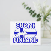 Suomi Finlandはがき ポストカード (スタンド正面)