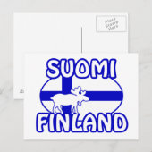 Suomi Finlandはがき ポストカード (正面/裏面)