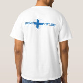 SUOMI FINLANDカスタムシャツ – 選択スタイル Tシャツ (裏面)