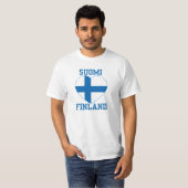 SUOMI FINLANDカスタムシャツ – 選択スタイル Tシャツ (正面フル)