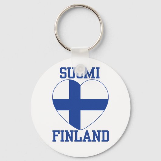 SUOMI FINLANDキーチェーン キーホルダー (正面)