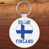 SUOMI FINLANDキーチェーン キーホルダー (正面)