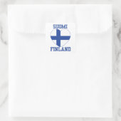 SUOMI FINLANDスタンプ スクエアシール (バッグ)