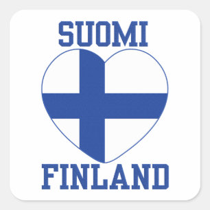 SUOMI FINLANDスタンプ スクエアシール