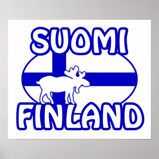 Suomi Finlandポスター ポスター (正面)
