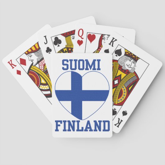 SUOMI FINLAND遊のカード トランプ (裏面)