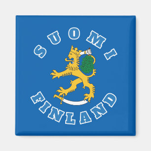 Suomiileijona - Suomi-Finland - jaappimagneetti マグネット