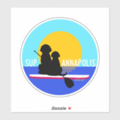 SUPアナポリスドッグスビニールシール シール (シート)