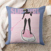 SUPガール クッション (ブランケット)