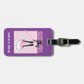 SUPガール ラゲッジタグ (正面横)